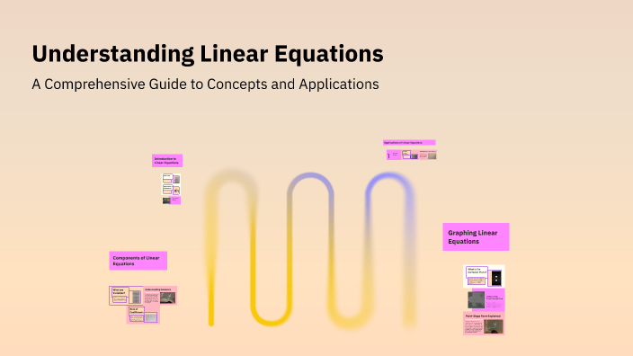 Understanding Linear Equations by Cory Sargent on Prezi