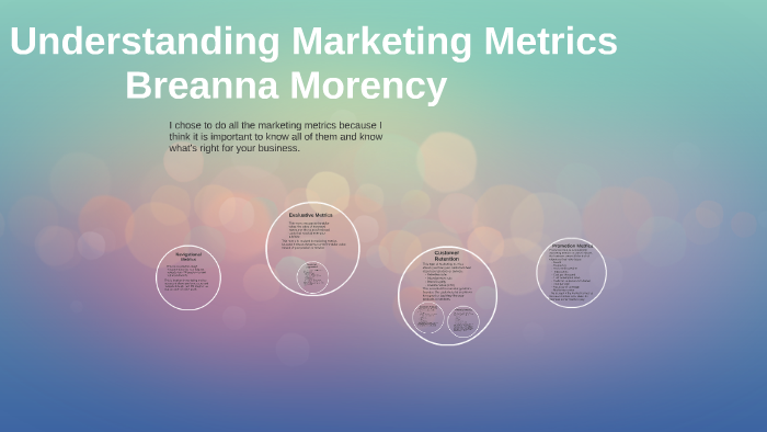 Understanding Marketing Metrics by Breanna Morency on Prezi