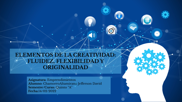 Elementos De La Creatividad Fluidez Flexibilidad Y Originalidad By David Altamirano On Prezi 7916