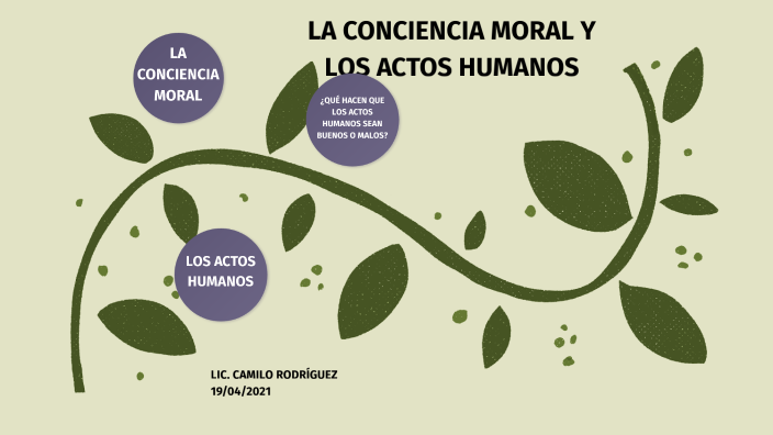 La Conciencia Moral Y Los Actos Humanos By Camilo Alejandro Rodriguez Sacristán On Prezi 2669