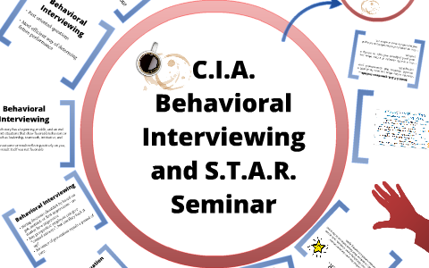CIA- S.T.A.R. Method and Behavioral Interviewing Seminar by vincent ...