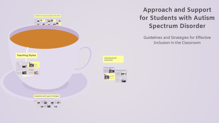 Approach and Support for Students with Autism Spectrum Disorder by ...