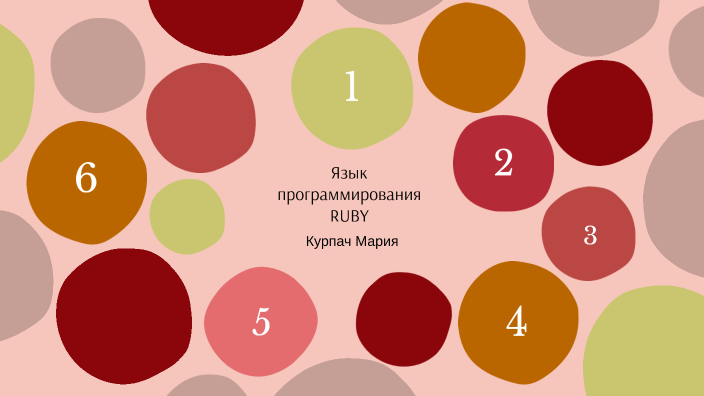 Язык программирования Ruby by Мария Курпач on Prezi