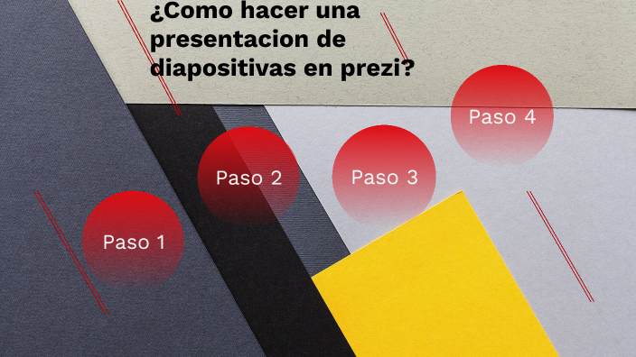 ¿Como hacer una presentacion de diapositiva? by andres rios on Prezi