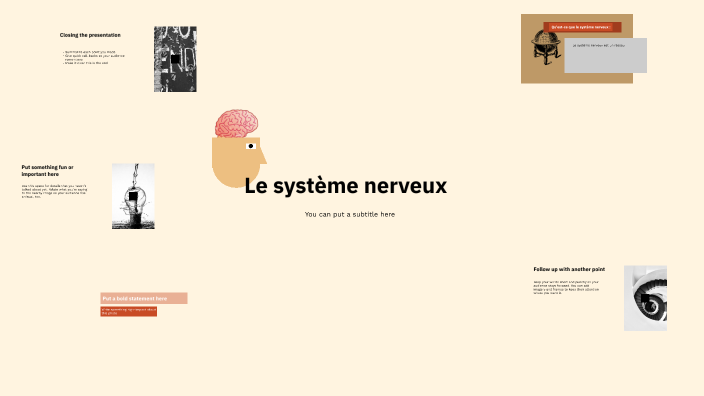 Le système nerveux by malak kathiri on Prezi