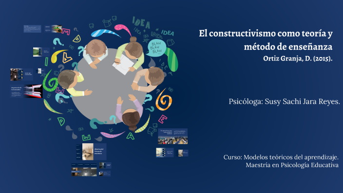 El constructivismo como teoría y método de enseñanza by Susy Sachi Jara ...