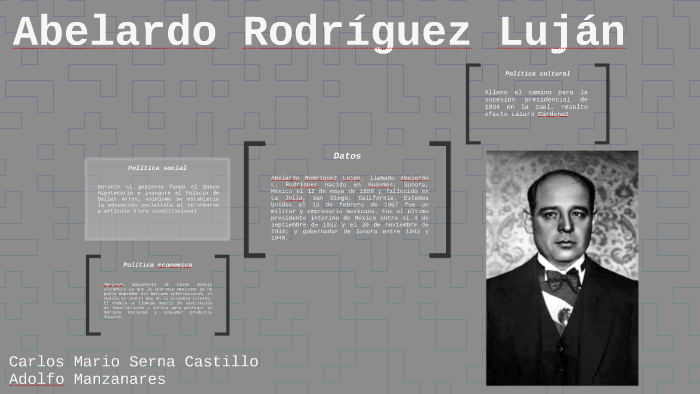 Abelardo Rodriguez Luján by Carlos Mario Serna Castillo on Prezi