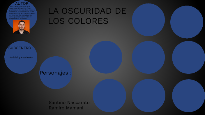 la oscuridad de los colores by santino naccarato on Prezi