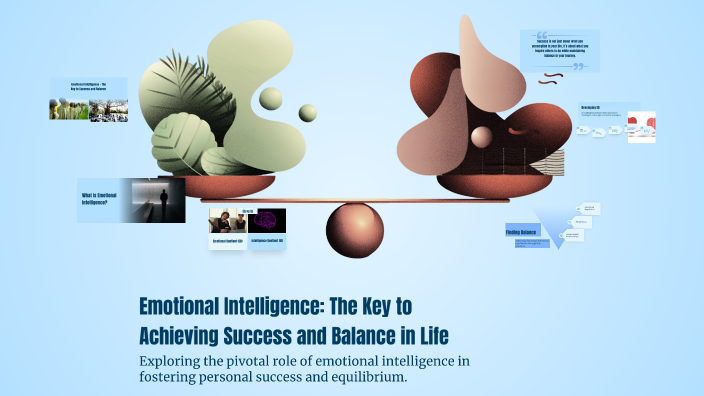 Emotional Intelligence: The Key to Achieving Success and Balance in ...