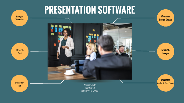 presentation software strengths and weaknesses