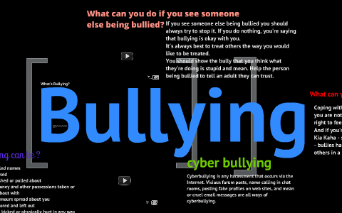 bullying prezi