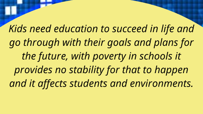 Poverty in Education by KeepingUpWithKassh on Prezi