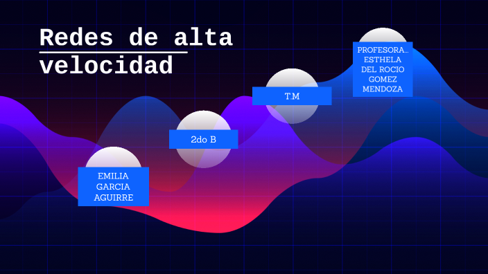 Redes De Alta Velocidad By Emilia Garcia On Prezi