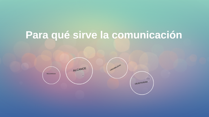 Para qué sirve la comunicación by Michelle Quinn on Prezi