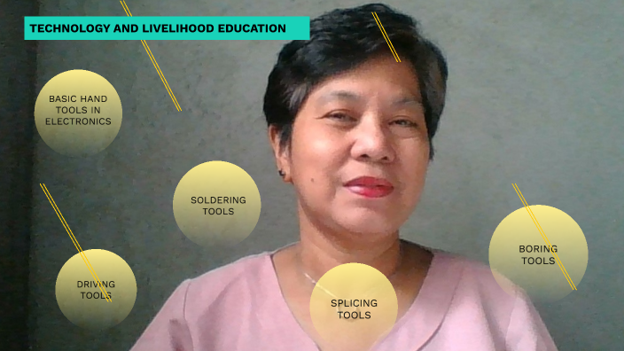 TEACHER II TECHNOLOGY AND LIVELIHOOD EDUCATION By Tessie Chavez