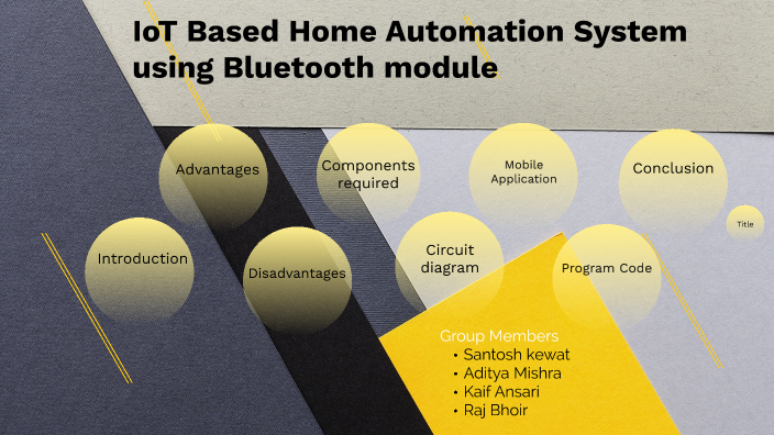 Iot Based Home Automation System Using Bluetooth Module By Suru Waghode On Prezi 6452