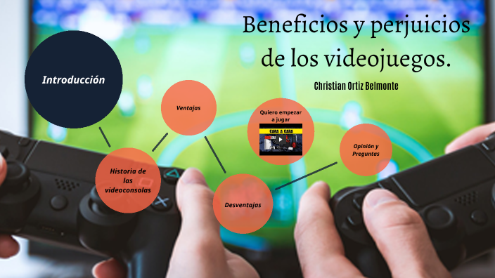 Beneficios y perjuicios de los videojuegos. by Christian Ortiz Belmonte