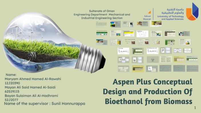 bio ethanol production from biomass by Maryam Rawahi on Prezi