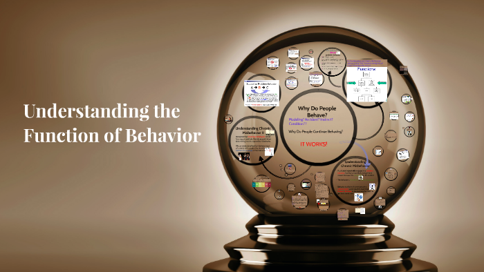 Understanding the Function of Behavior by Re Ha
