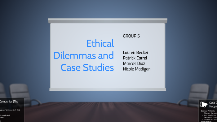 case study with ethical dilemma