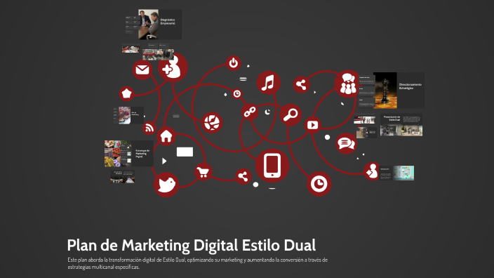 Plan de Marketing Digital Estilo Dual by Ximena Maigual on Prezi