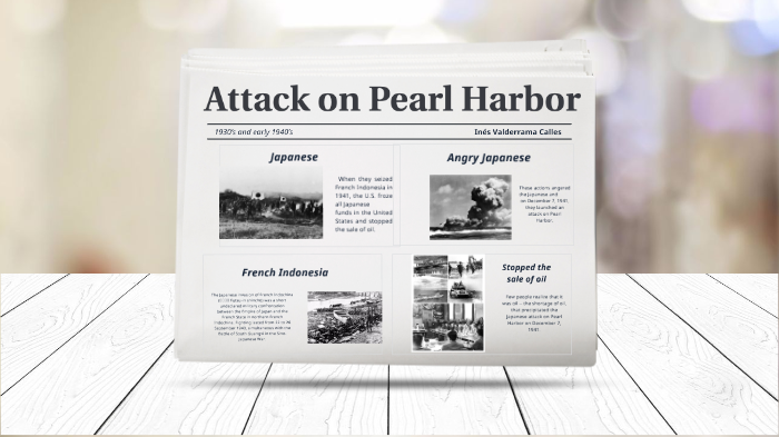 Timeline Project: Attack on Pearl Harbor by Ines Valderrama on Prezi