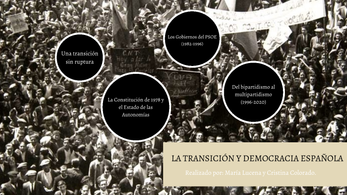 La transición y democracia española by Cristina Colorado on Prezi