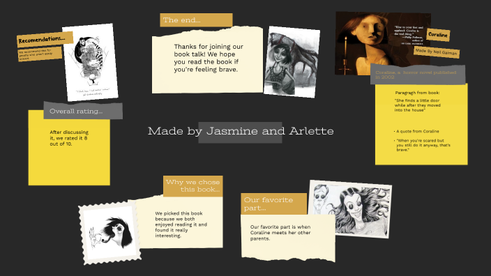 Jasmine coraline by jasmine lin on Prezi