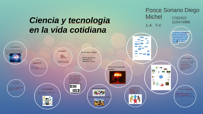 Ciencia y tecnologia en la vida cotidiana by Diego Ponce on Prezi