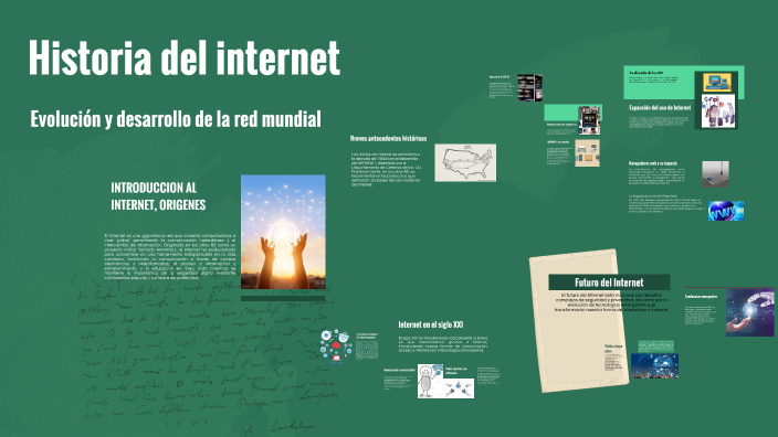 Historia del internet by Diana Pineda on Prezi