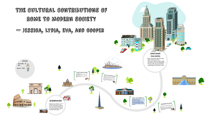 The Cultural Contributions of Rome to Modern Sociey by Jessica 2028 ...