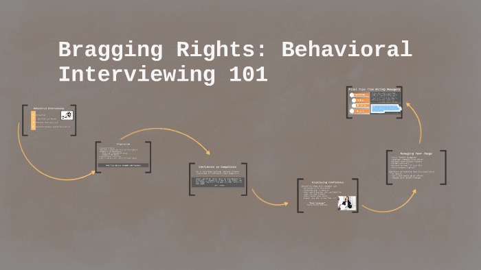 Bragging Rights: Behavioral Interviewing 101 by Rachel Kohner on Prezi