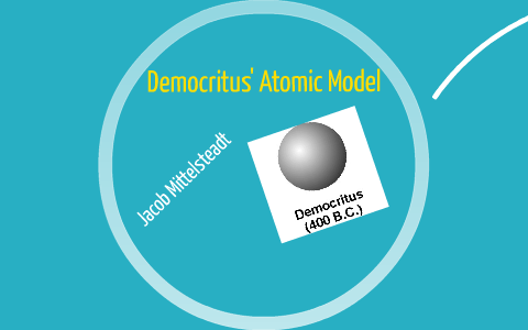 democritus atomic model