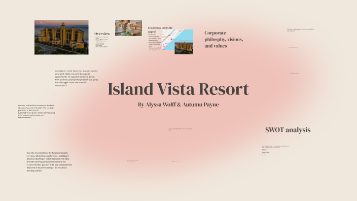 Island Vista Resort by Alyssa Wolff on Prezi
