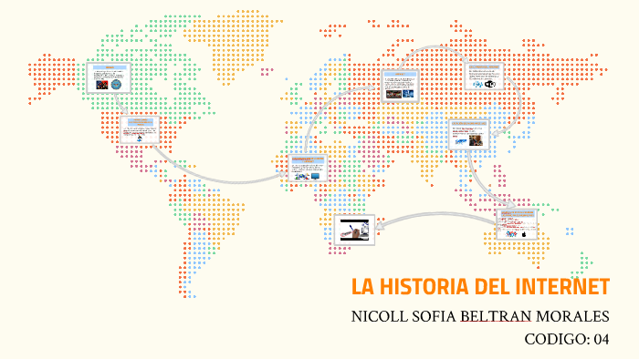 LA HISTORIA DEL INTERNET by nicoll beltran on Prezi