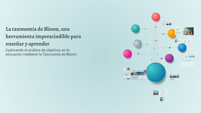La taxonomía de Bloom, una herramienta imprescindible para enseñar y ...