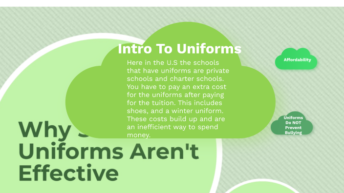 persuasive speech outline about school uniforms