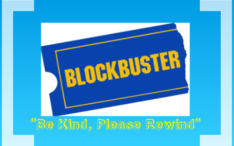 Blockbuster failure ppt picture