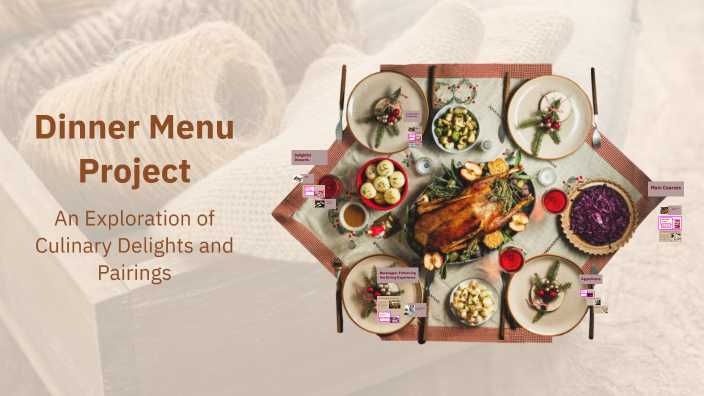 Dinner Menu Project by Landon Williams on Prezi