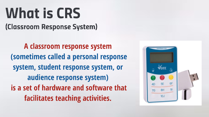 Clickers (student response devices)