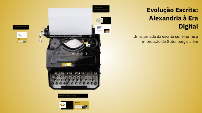 Evolução Escrita: Alexandria à Era Digital by joana leao on Prezi