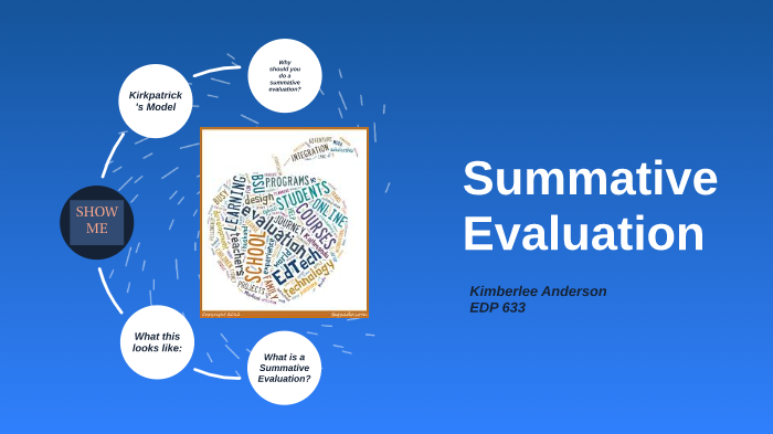 Summative Evaluation by Kim Anderson on Prezi
