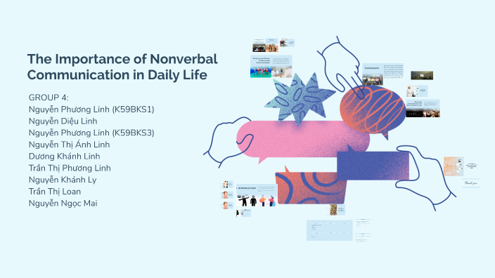 The Importance of Nonverbal Communication in Daily Life by Linh Nguyễn ...