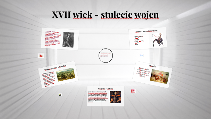 Klasa 4 Historia Xvii Wiek Stulecie Wojen