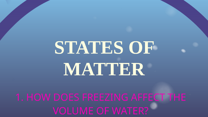 STATES OF MATTER by adriana mena on Prezi