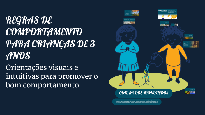 REGRAS DE COMPORTAMENTO PARA CRIANÇAS DE 3 ANOS by Sandra Oliveira ...