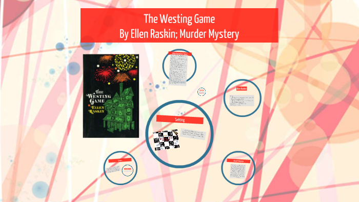 The Westing Game By Ellen Raskin; Murder Mystery by Megan Fonnesbeck on