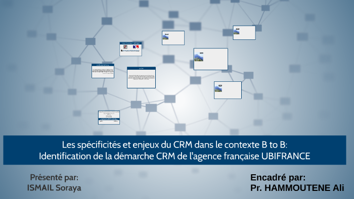 Les Spécificités Et Enjeux Du CRM Dans Le Contexte B To B: By Ismail ...