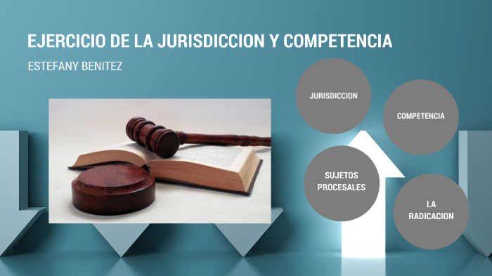 EJERCICIO DE LA JURISDICCIÓN Y COMPETENCIA by Estefany Benitez on Prezi