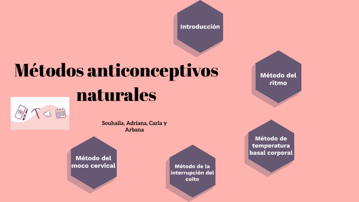 Métodos anticonceptivos naturales by Souhaila Zouboudi